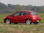Peugeot 308 GT THP 175 5-Door 2009 года (UK)